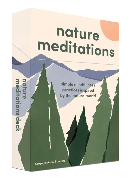 Nature Meditations Deck: Simple Mindfulness Practices Inspired by the Natural World - Ingram